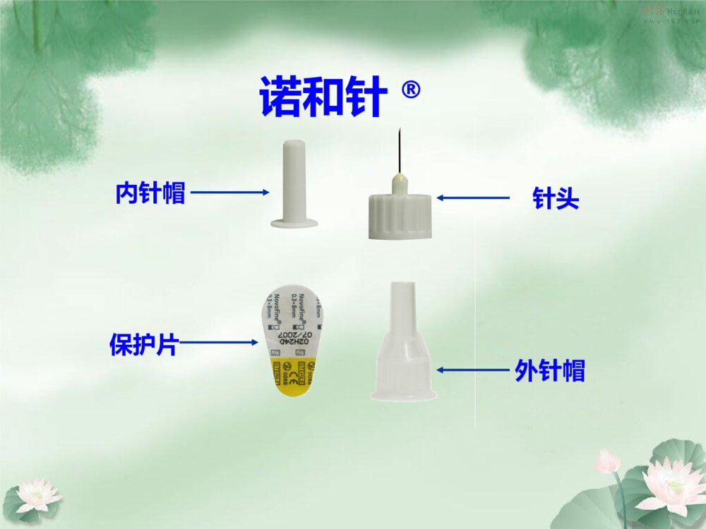 各种胰岛素笔的安装以及使用ppt课件7
