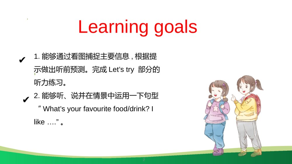 英语五年级上册课件Unit 3 Part B Lets try - Lets talk - Lets learn课件2