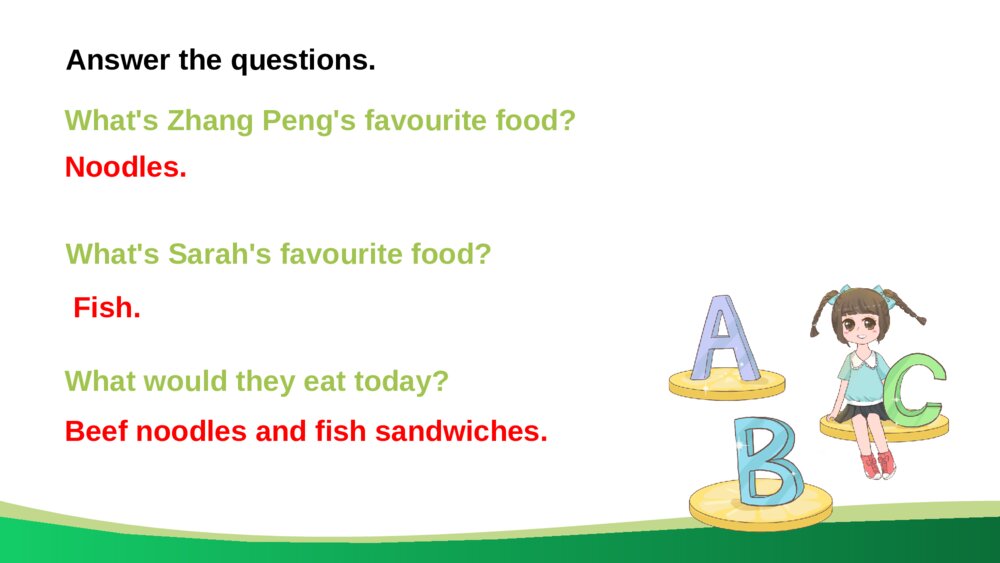 英语五年级上册课件Unit 3 Part B Lets try - Lets talk - Lets learn课件6