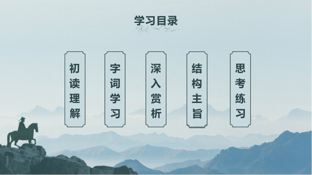 语文五年级上册古诗三首《已亥杂诗》教学PPT课件6