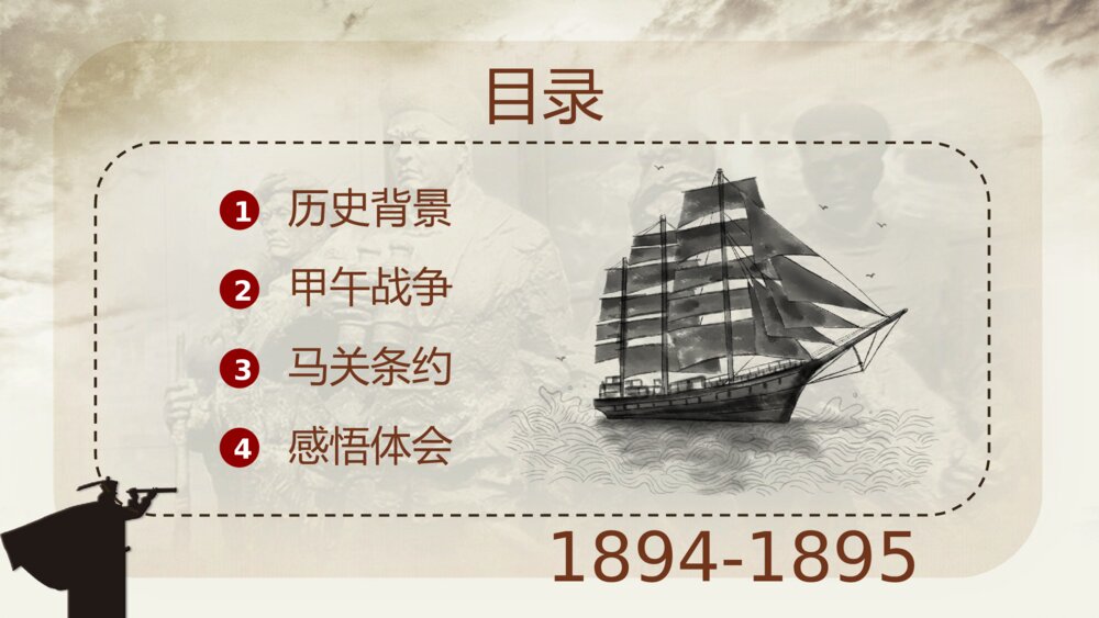 《甲午中日战争》初中历史八年级课件动态PPT3