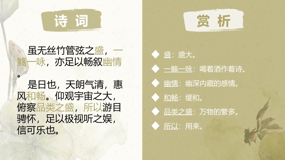 《兰亭集序》人教版高二上语文PPT课件7