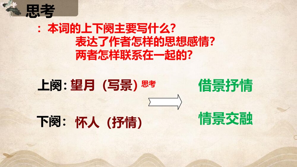 初中语文八年级《水调歌头》PPT课件下载9