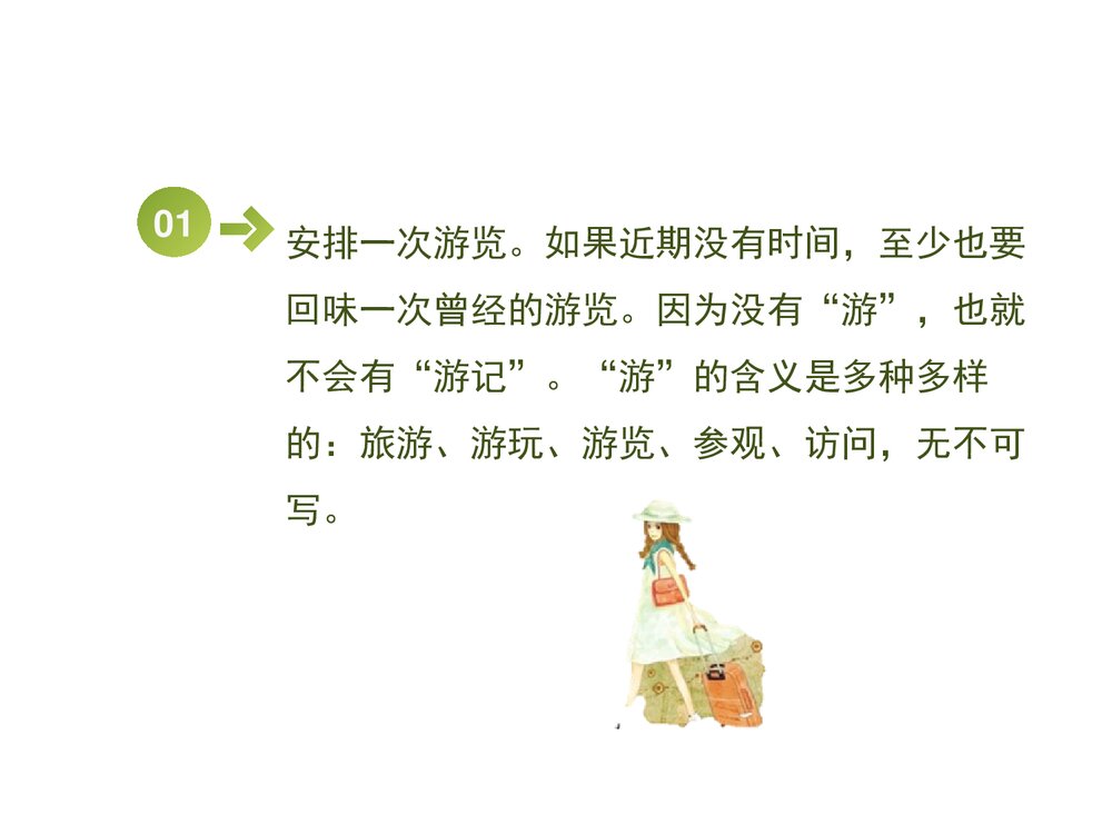 部编版八年级语文下册《学写游记》PPT课件5