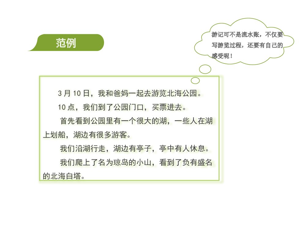 部编版八年级语文下册《学写游记》PPT课件7