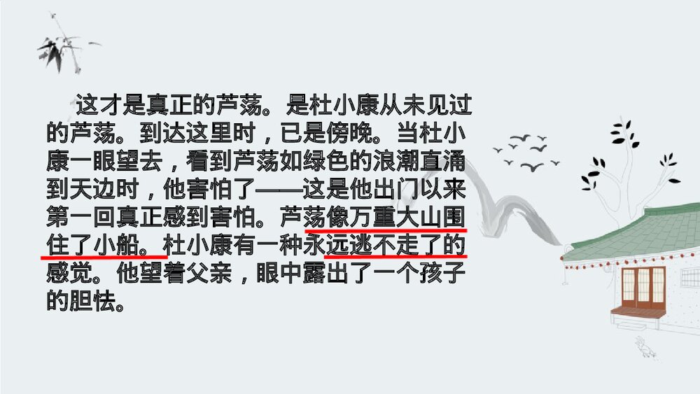 九年级上册《孤独之旅》PPT课件下载9