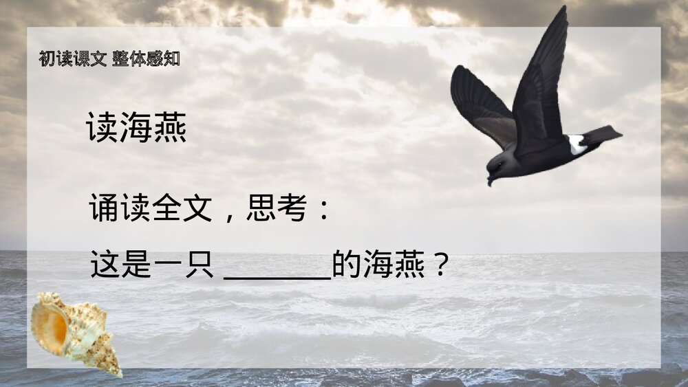 《海燕》九年级语文下册教学PPT课件7