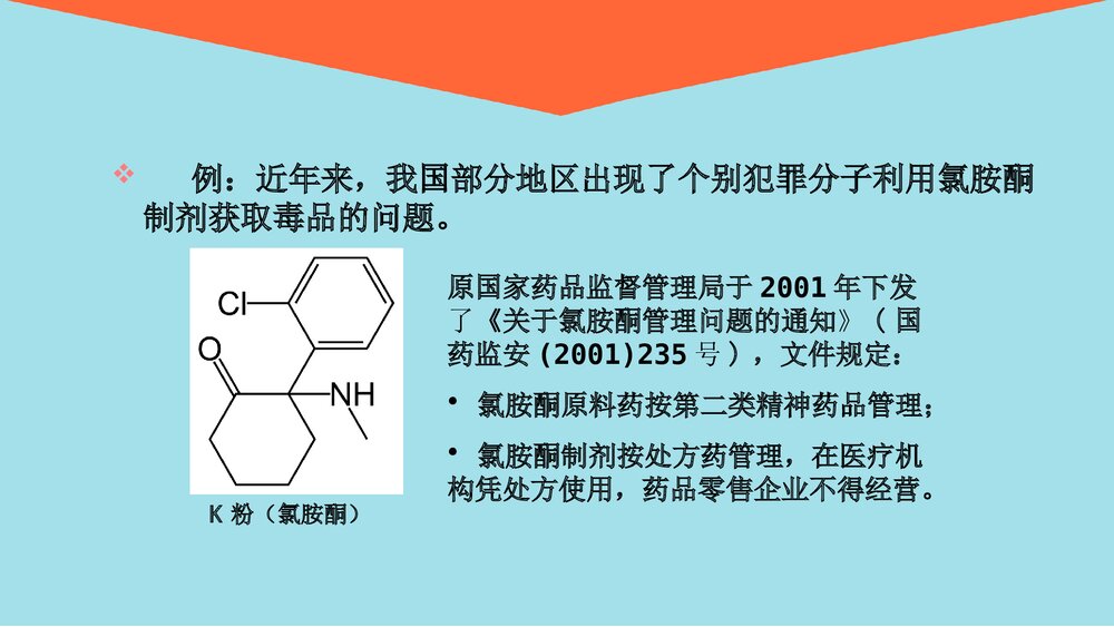 麻醉药品、精神药品(第一类)的管理和使用PPT课件9
