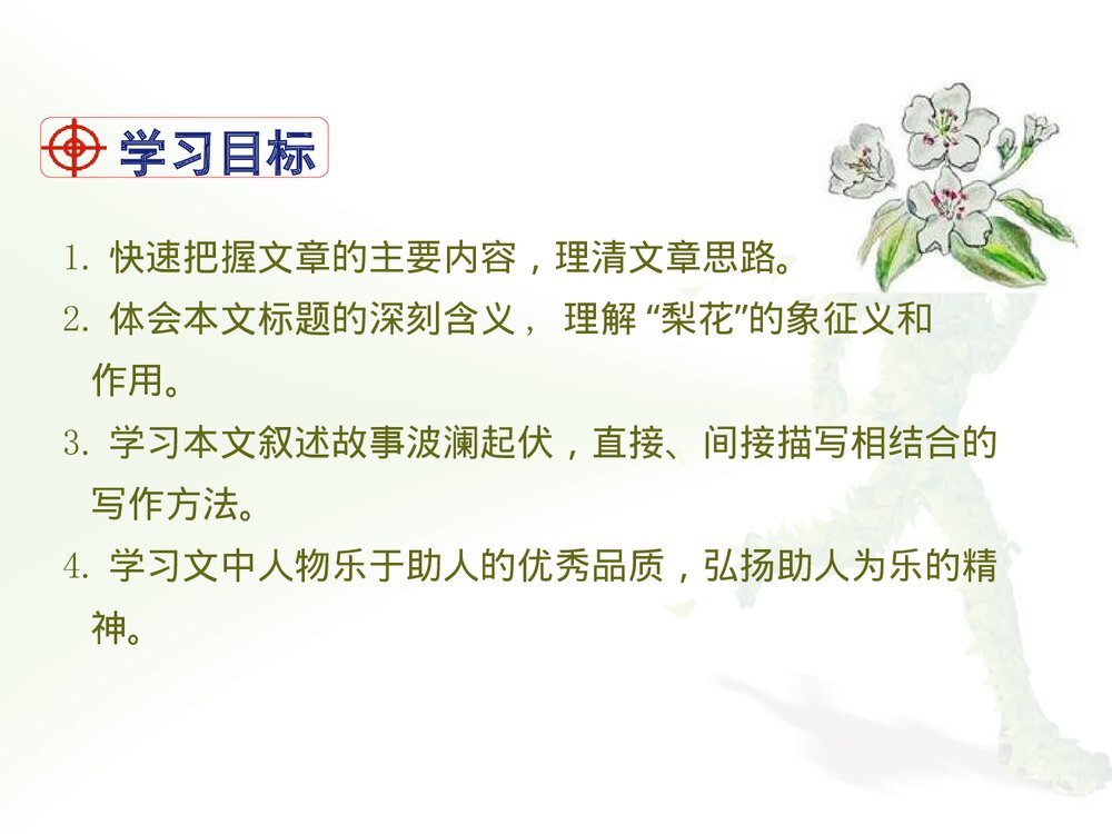 部编版七年级下册语文第4单元《14.驿路梨花》PPT教学课件2
