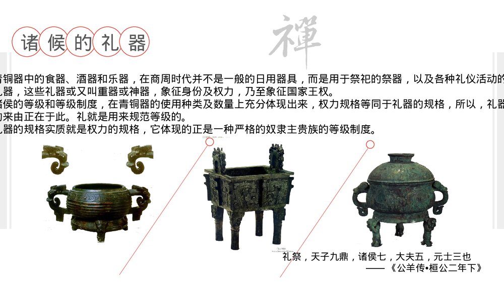 中国古代青铜器历史文化介绍PPT课件-红铜与黄铜礼器等级分类9