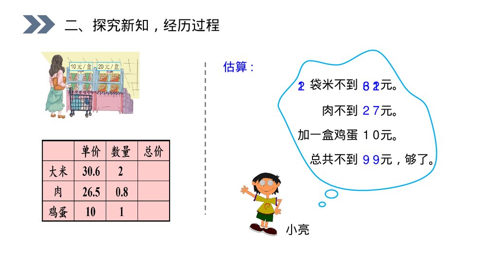 人教版小学数学五年级上册第一单元(第1.7.1课时)《解决问题》PPT教学课件6