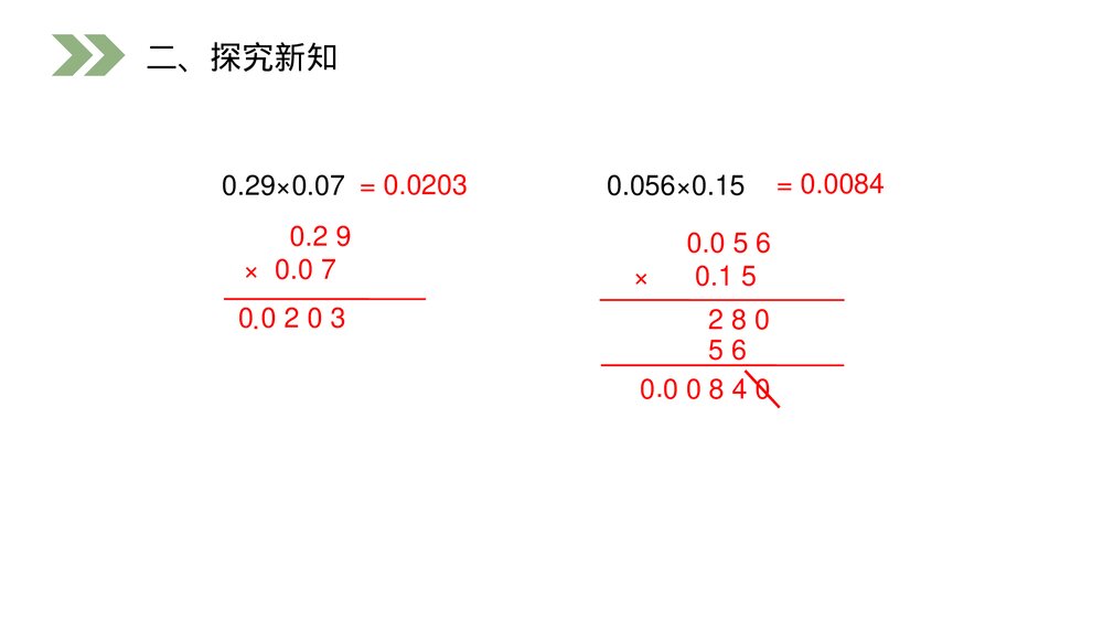 人教版小学数学五年级上册第一单元(第1.2课时)《小数乘小数》PPT教学课件6