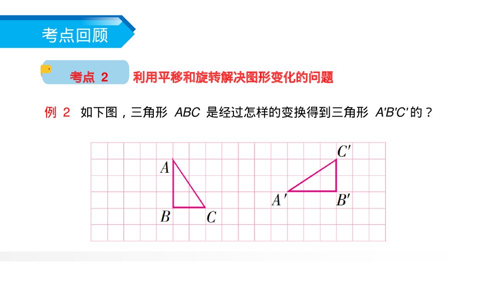 人教版小学数学五年级下册《图形的运动整理与复习》PPT教学课件6