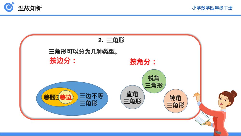 小学数学四年级下册(第2.3课时)《观察物体、三角形、图形的运动》PPT教学课件5