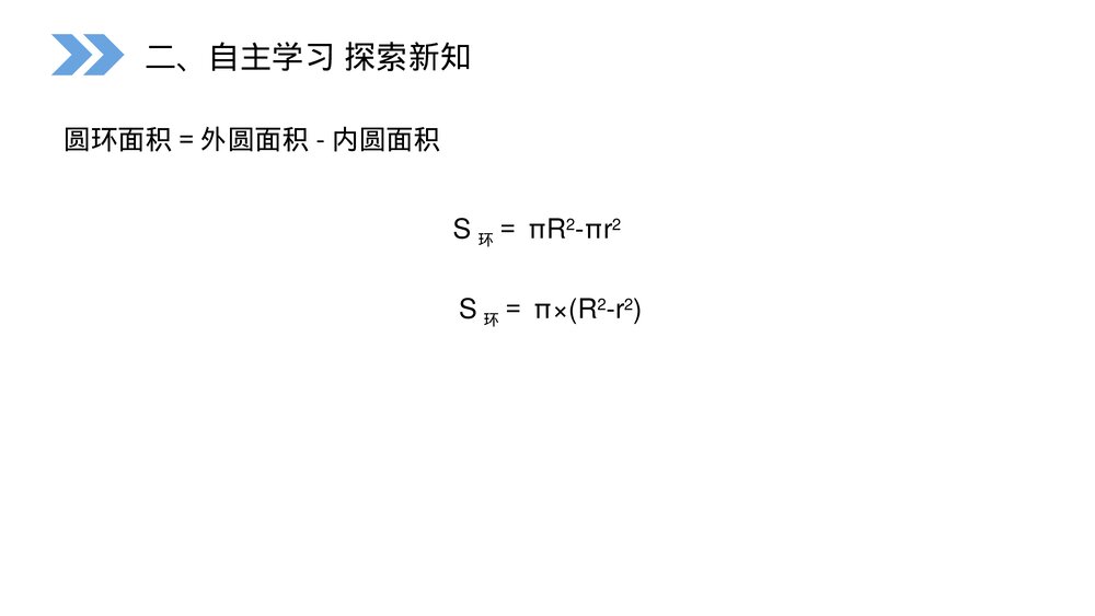 人教版小学数学六年级上册(第5.4课时)《圆环的面积》PPT教学课件4