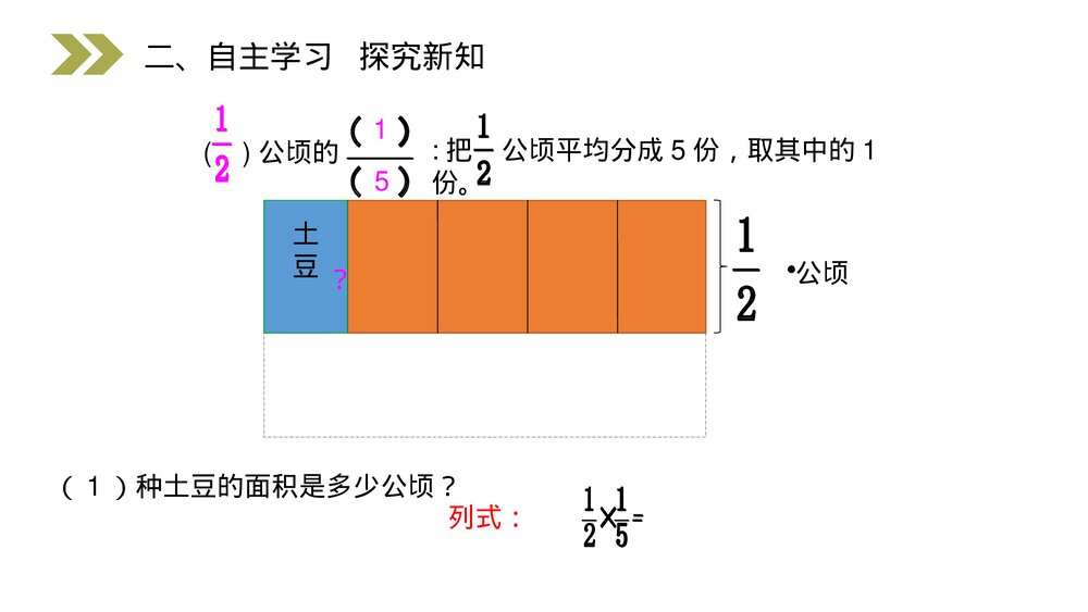 人教版小学数学六年级上册(第1.3课时)《分数乘分数》PPT教学课件6