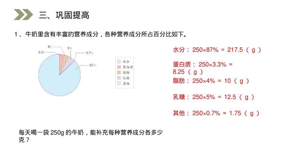 人教版小学数学六年级上册(第7.1课时)《扇形统计图》PPT教学课件7