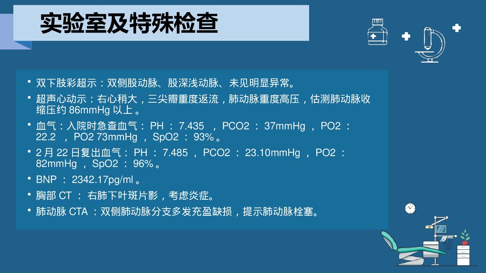 (心内科)肺栓塞病人的护理查房PPT课件7