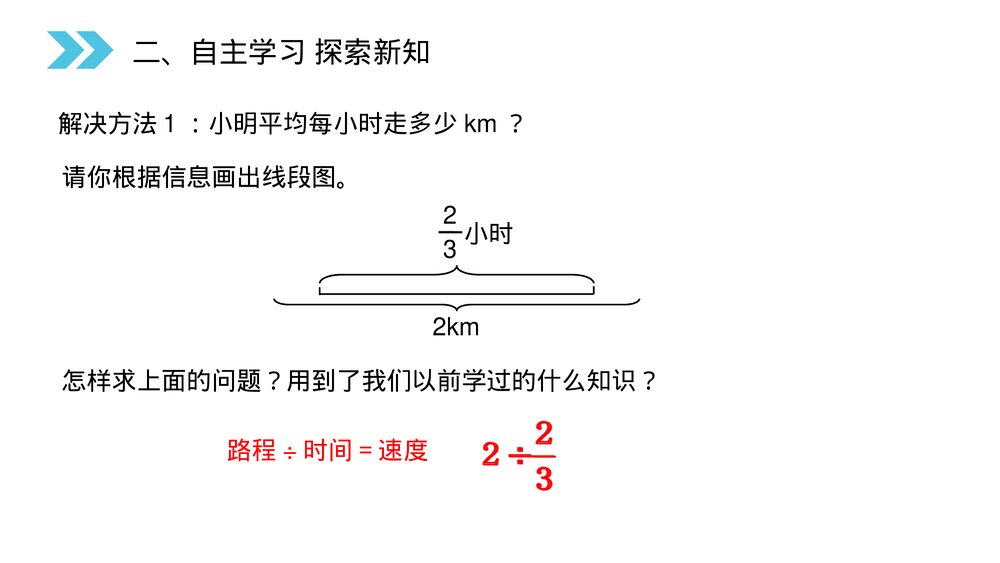 人教版小学数学六年级上册(第3.3课时)《一个数除以分数》PPT教学课件3