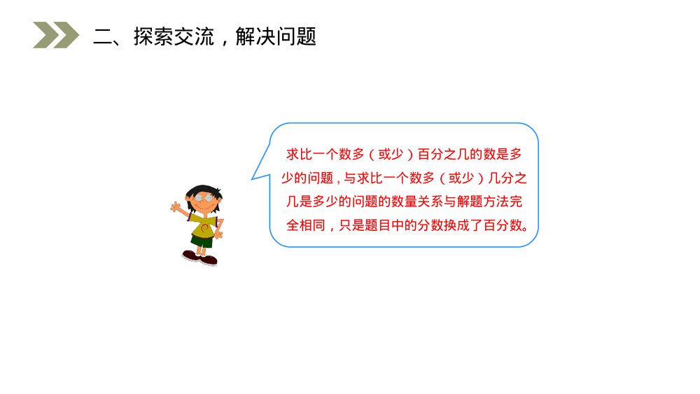 人教版小学数学六年级上册(第6.3课时)《用百分数解决问题》PPT教学课件4