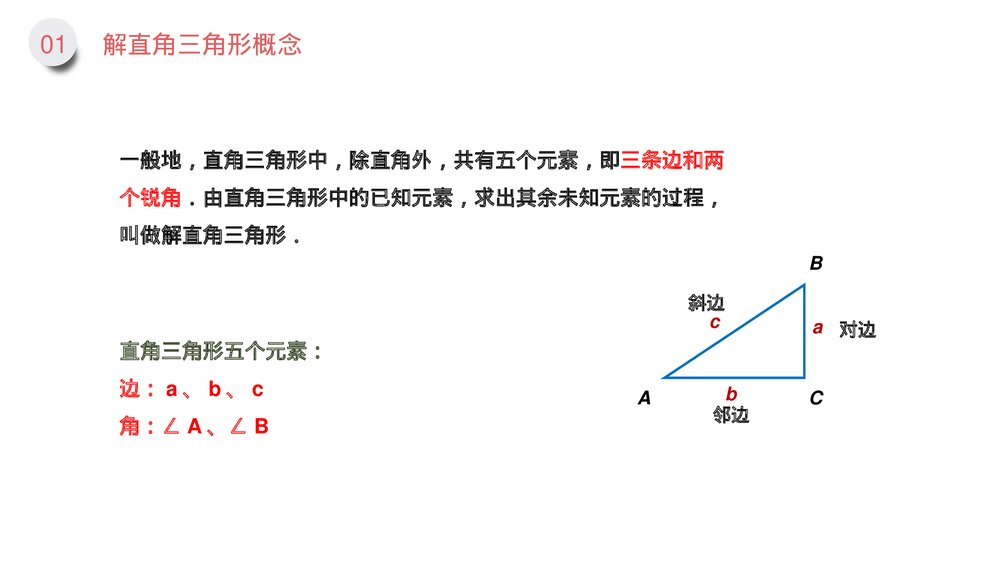 九年级数学下册(第28.2.1课时)《解直角三角形》PPT教学课件7