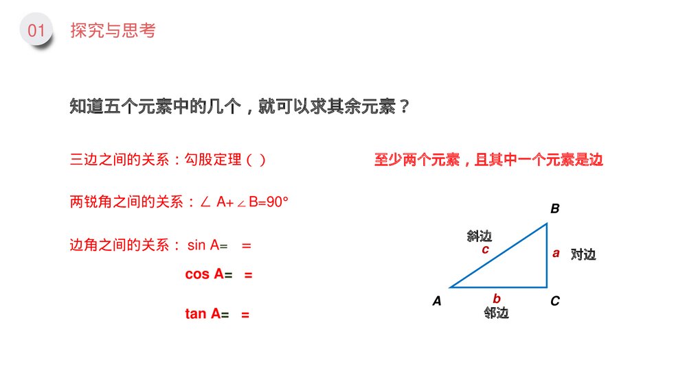 九年级数学下册(第28.2.1课时)《解直角三角形》PPT教学课件9
