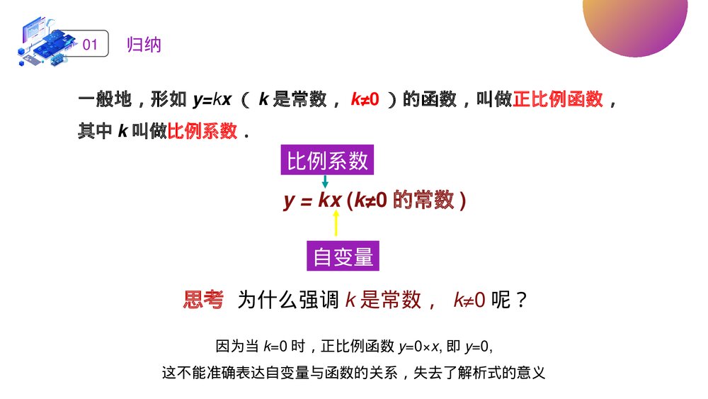 人教版八年级初二数学下册(第19.2.1课时)一次函数《正比例函数》PPT教学课件7