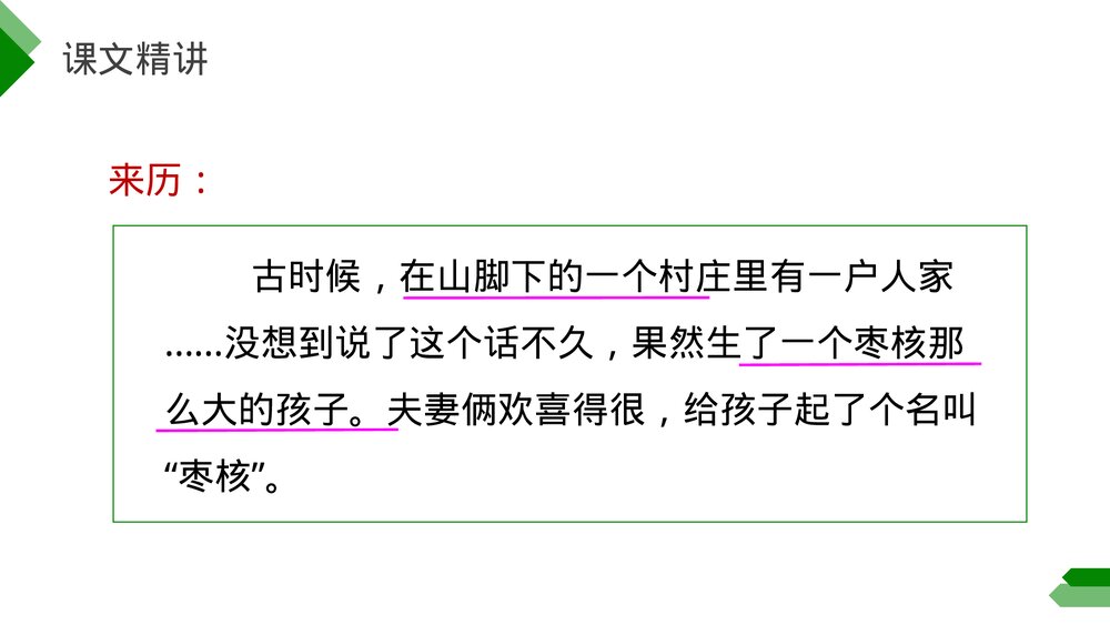 小学三年级语文下册第八单元《枣核》PPT教学课件10