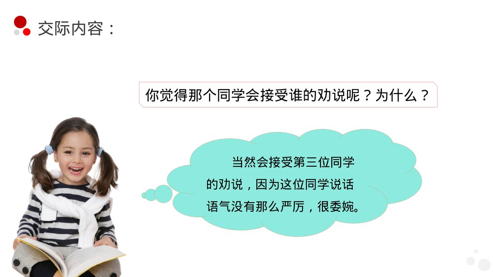 小学三年级语文下册第七单元《口语交际——劝告》PPT教学课件6