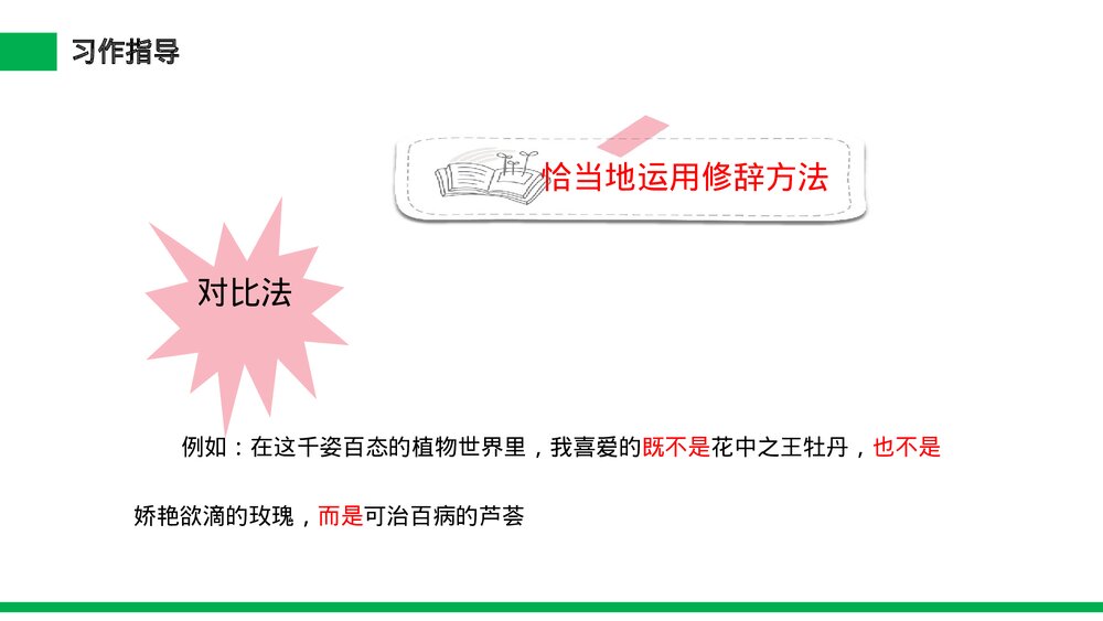 小学三年级语文下册第一单元《习作——我的植物朋友》PPT教学课件8