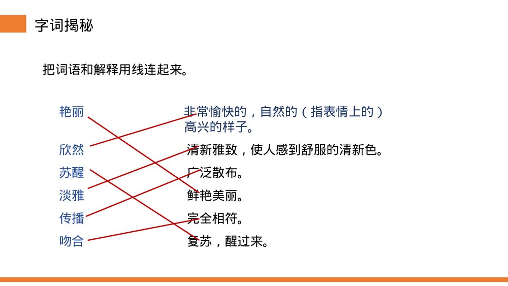 小学三年级语文下册第四单元《花钟》PPT教学课件7