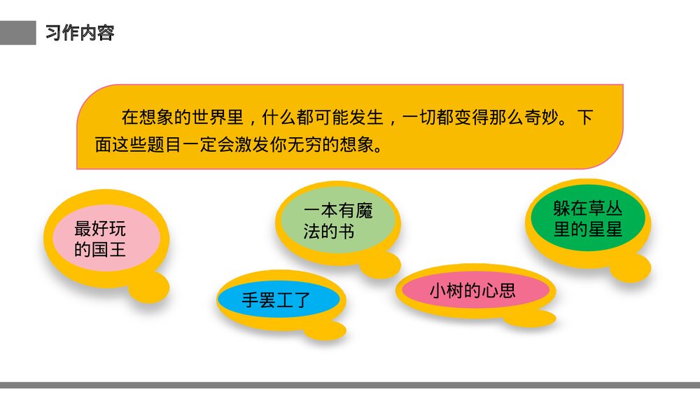小学三年级语文下册第五单元《奇妙的想象》PPT教学课件3