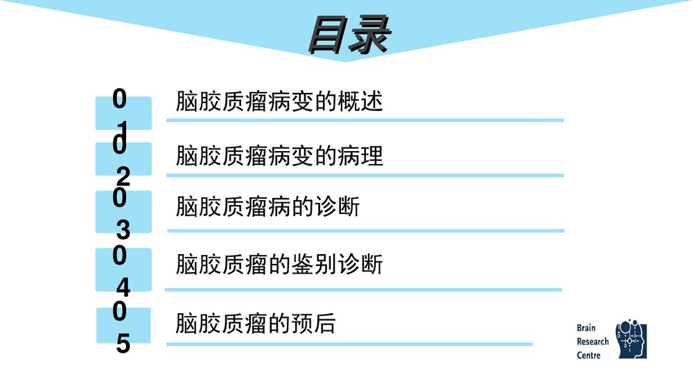 大脑胶质瘤病影像学诊断PPT课件2
