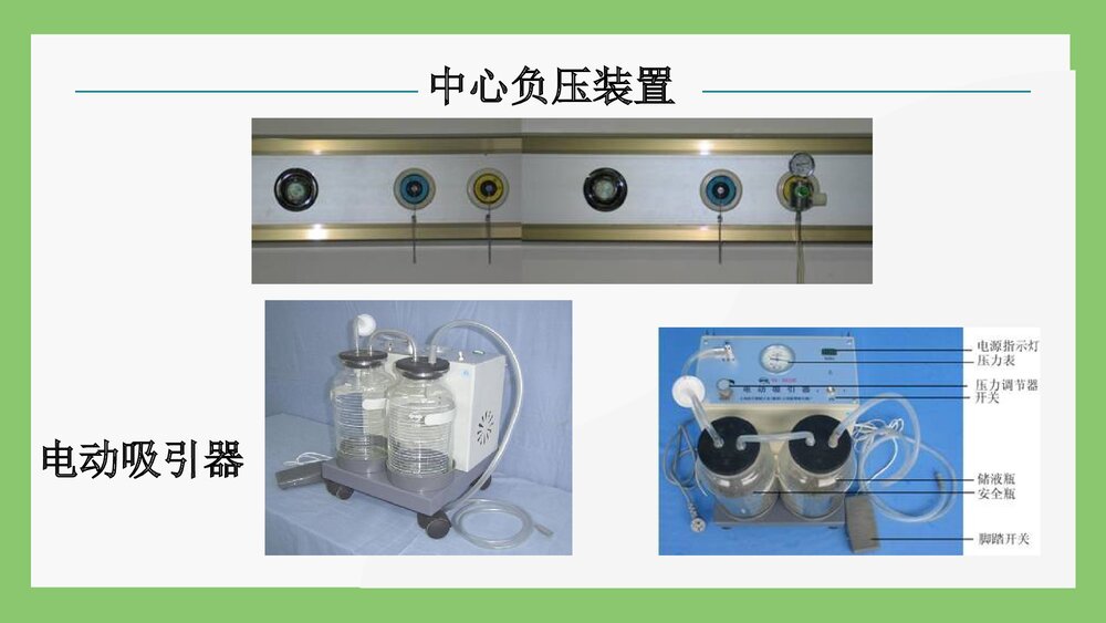 电动吸痰器吸痰操作流程PPT课件5