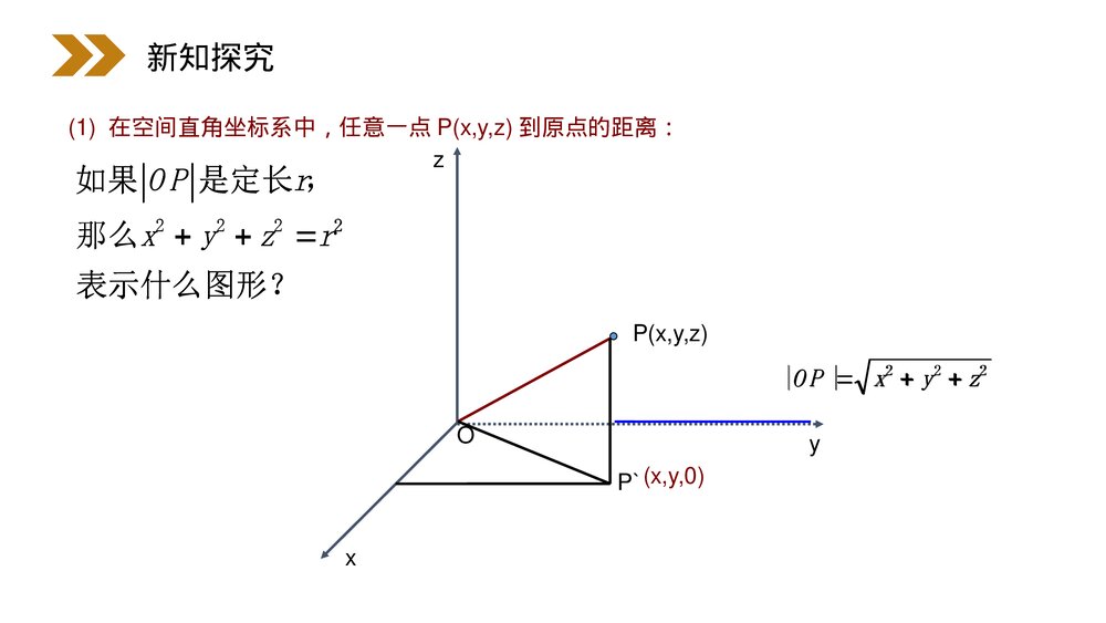 人教版高中数学必修二《空间中两点的距离公式》(第4.3.2课时)PPT教学课件6