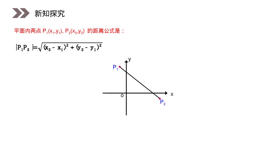 人教版高中数学必修二《两条平行直线之间的距离》(第3.3.4课时)PPT教学课件3
