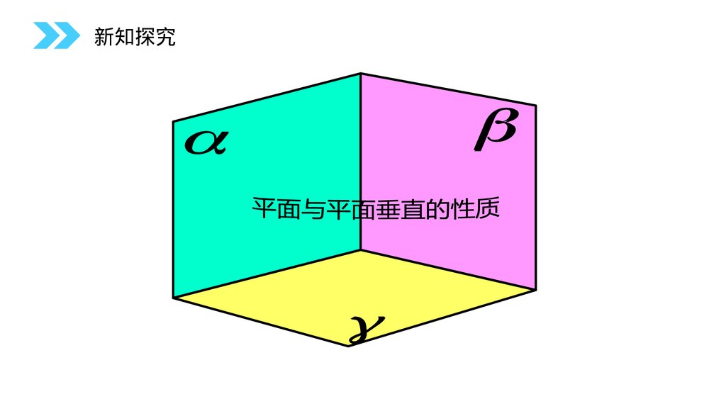 人教版高中数学必修二《直线与平面垂直的性质》(第2.3.3课时)PPT教学课件9