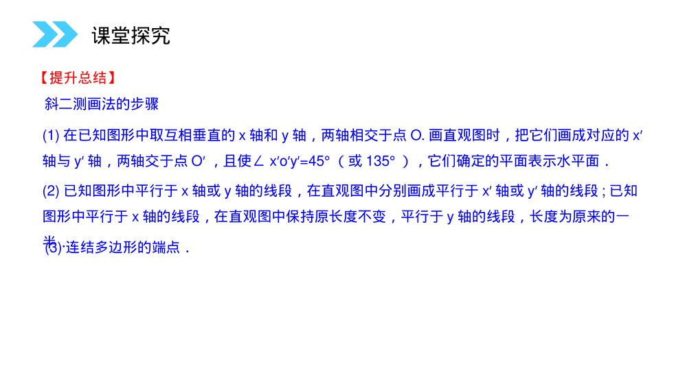 人教版高中数学必修二《空间几何体的直观图》(第1.2.3课时)PPT教学课件10