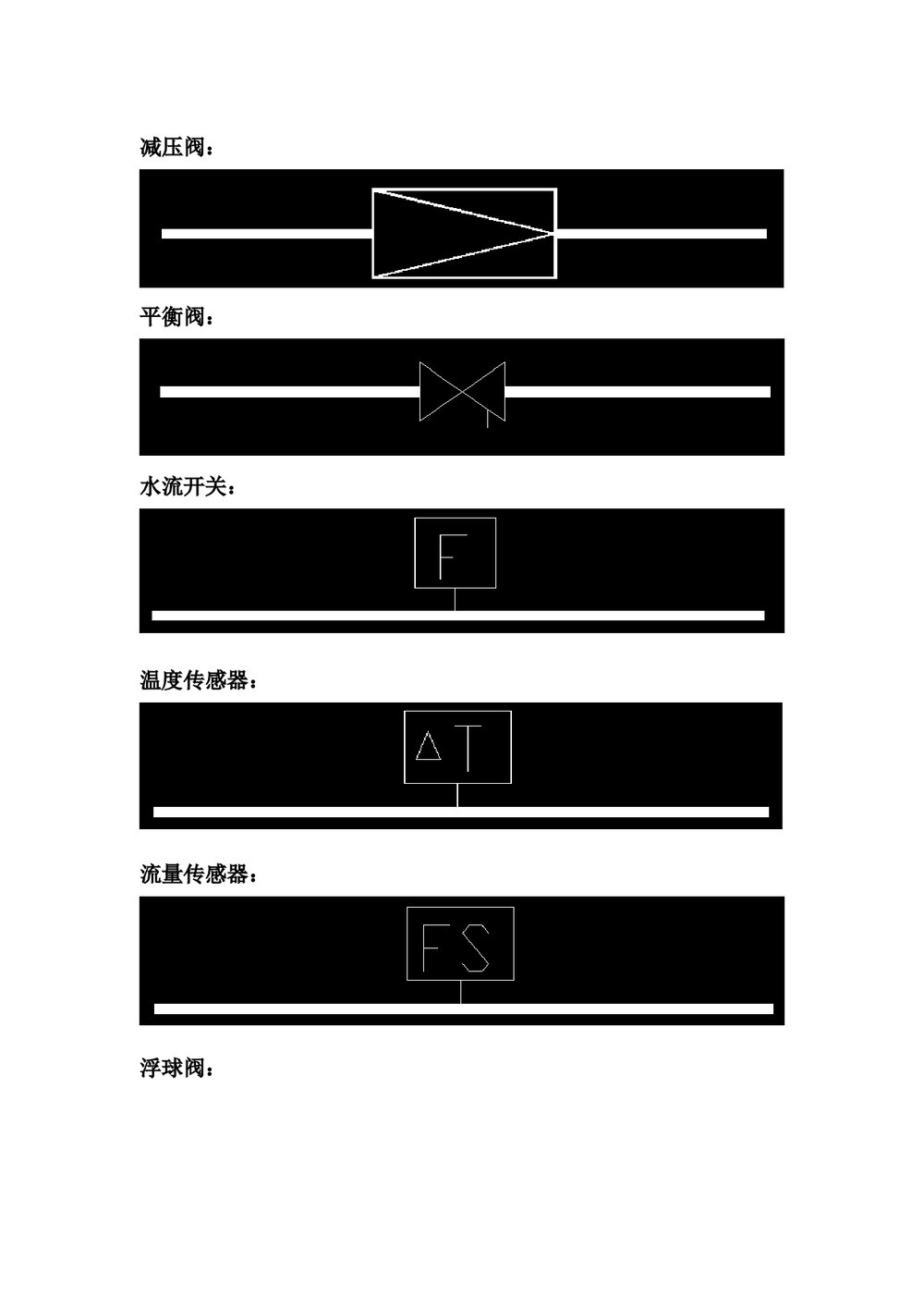 (暖通工程)暖通图例符号Word版本10