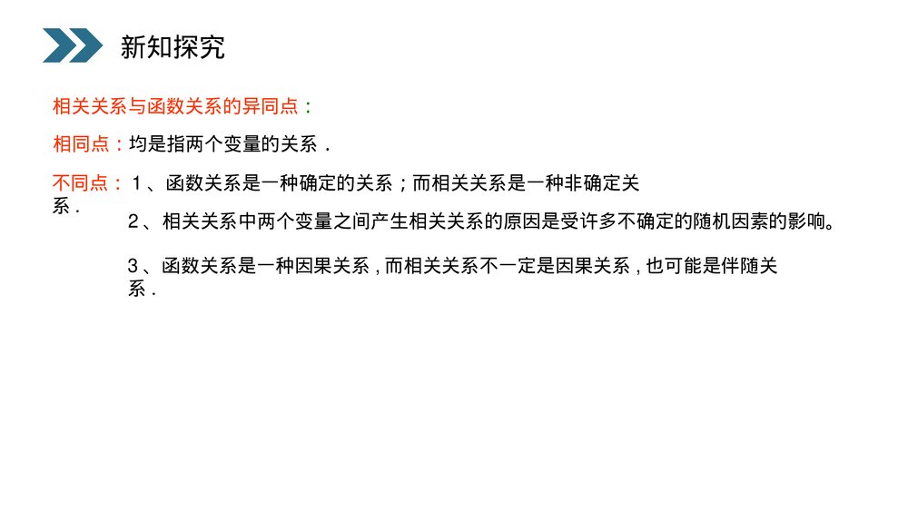 人教版高中数学必修三《统计·变量间的相关关系》(第2.3.1课时)PPT课件7