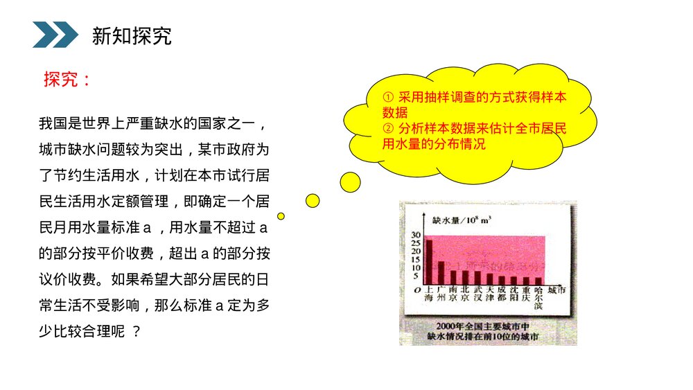 人教版高中数学必修三《用样本的频率分布估计总体分布·统计》(第2.2.1课时)PPT课件4
