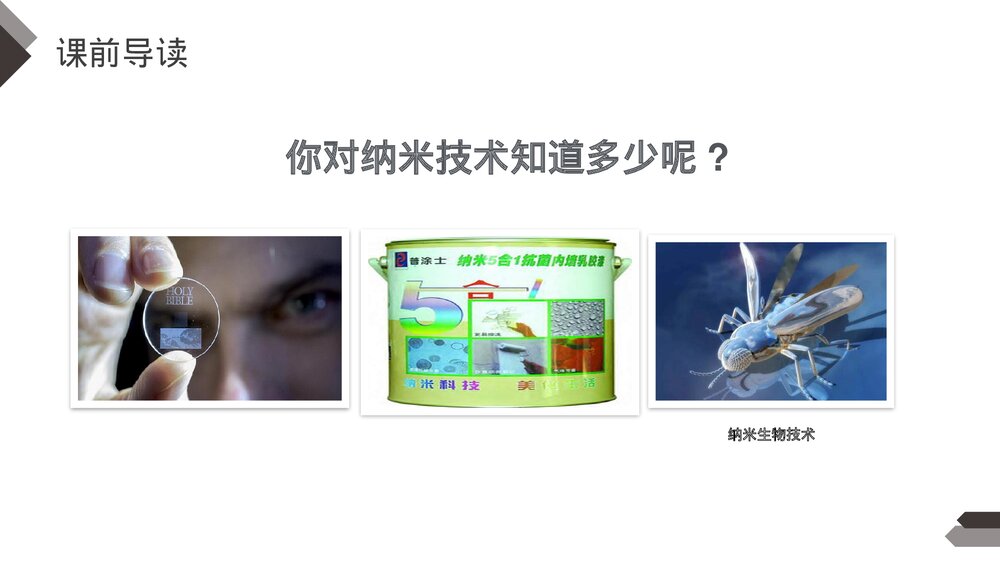 人教版《纳米技术就在身边》四年级语文下册PPT精品课件3