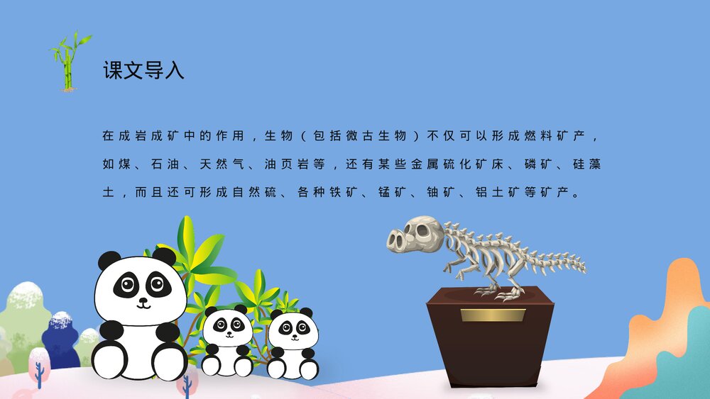 小学二年级语文上册课件《活化石》课文教育培训PP课件5