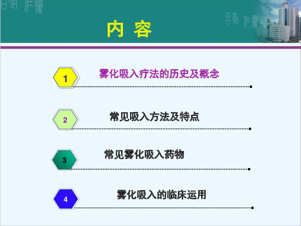 雾化吸入疗法PPT课件2