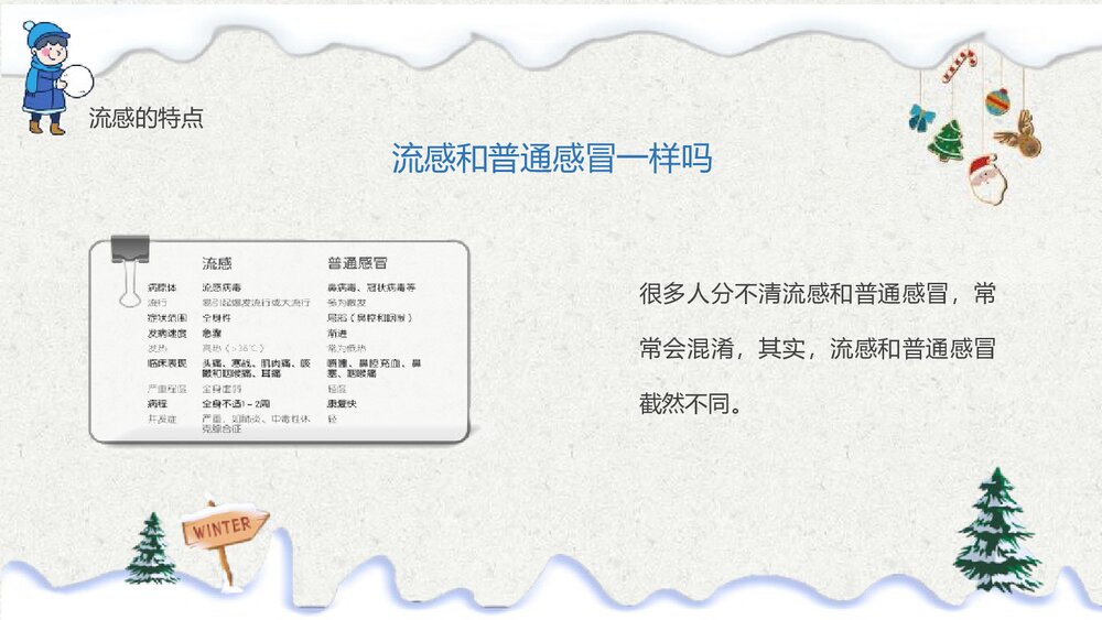 《校园冬季流行性感冒预防知识培训》PPT班会课件6