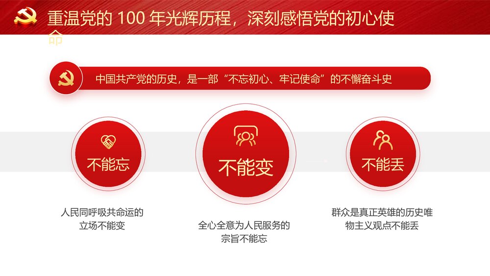 建党节学党史知党情党员教育专题党课PPT《忆光辉党史》7