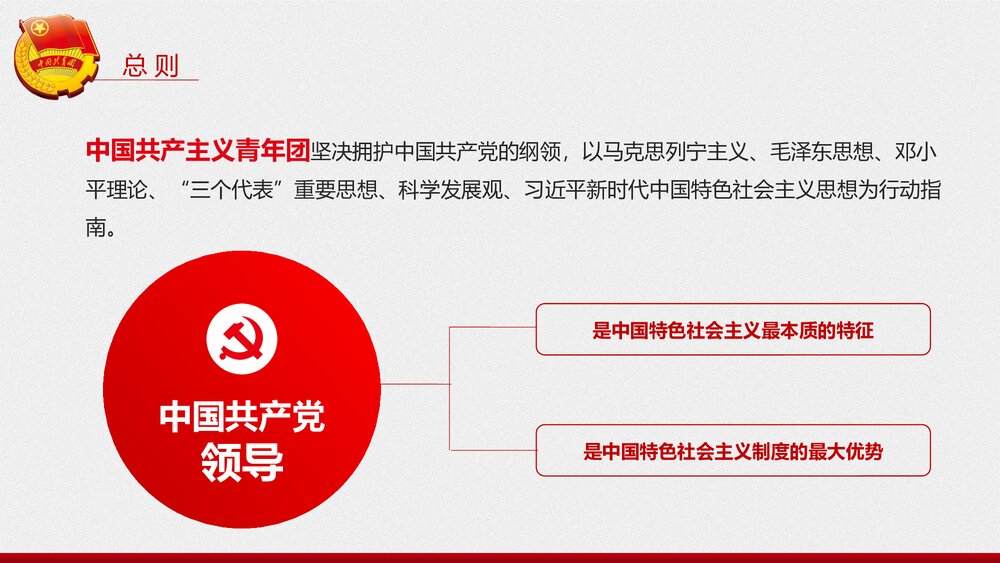 新时代共产主义青年团新章程学习PPT课件(内容文字可编辑修改)5