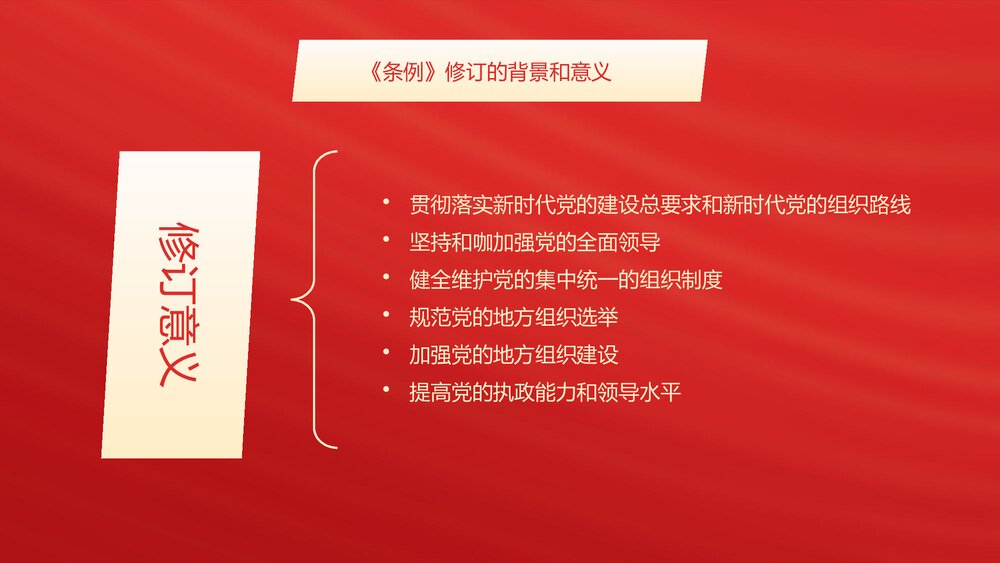 解读新修订的《中国共产党地方组织选举工作条例》PPT课件8