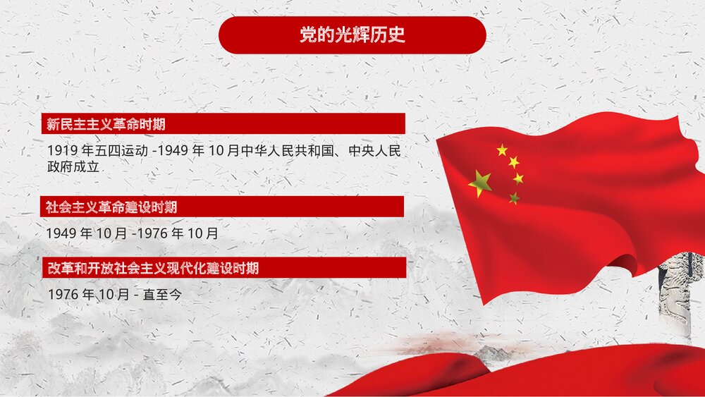 中国风·入党积极分子选拔培训PPT课件(内容文字可编辑修改)6