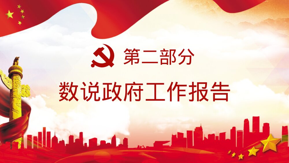 聚焦两会关注民生两会精神完全解读PPT课件(带内容文字·可编辑修改)7